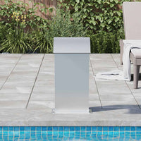 vidaXL Fonte de piscina 50x30x60 cm aço inoxidável 304