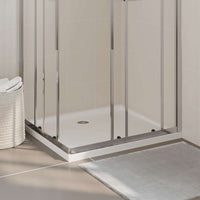 vidaXL Base de chuveiro retangular 70x90 cm ABS