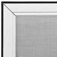 vidaXL Tela anti-insetos extensível p/ janelas (75-143)x50 cm branco