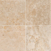 vidaXL Lavatório 40x40x10 cm mármore cor creme