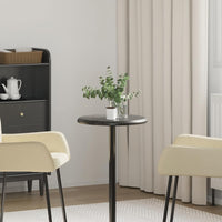 vidaXL Tampo de mesa Ø40x2,5 cm mármore cor creme