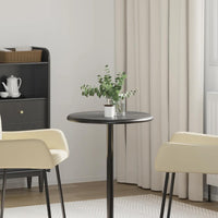 vidaXL Tampo de mesa Ø40x2,5 cm mármore cor creme