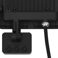 vidaXL Projetor c/ iluminação LED e sensor 10 W branco quente