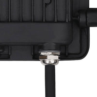 vidaXL Projetor c/ iluminação LED e pega 2x10 W branco quente