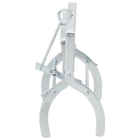 vidaXL Armadilhas para toupeiras 4 pcs aço galvanizado prateado