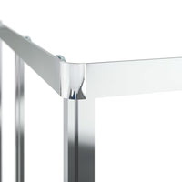vidaXL Cabine de duche ESG 70x70x180 cm