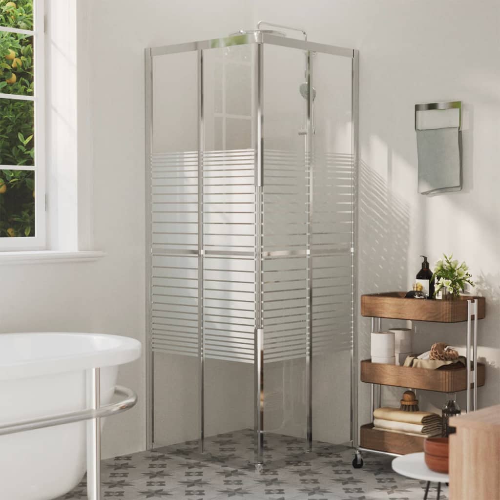 vidaXL Cabine de duche ESG 80x80x180 cm