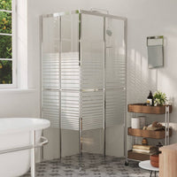 vidaXL Cabine de duche ESG 80x80x180 cm