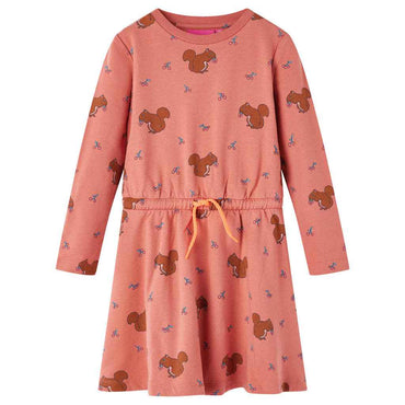 Vestido para criança rosa-velho 92