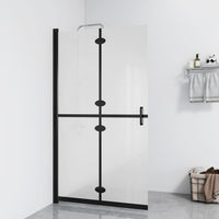 vidaXL Divisória chuveiro dobrável 70x190 cm vidro transparente ESG
