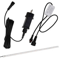 vidaXL Cascata com luzes LED RGB 30 cm acrílico
