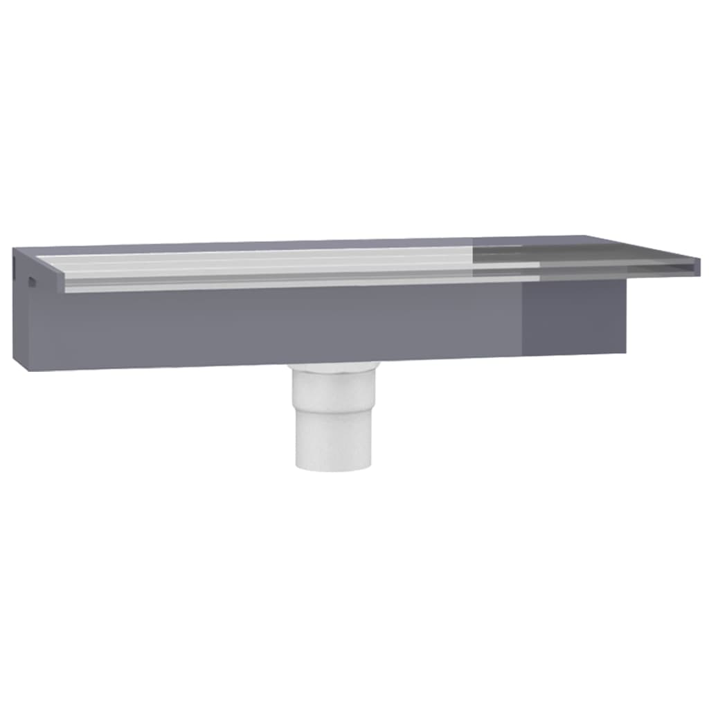 vidaXL Cascata com luzes LED RGB 60 cm acrílico
