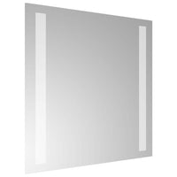 vidaXL Espelho de casa de banho com luzes LED 30x30 cm