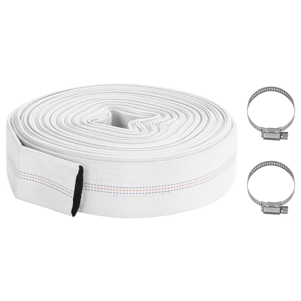 vidaXL Mangueira de incêndio 20 m 1" PVC