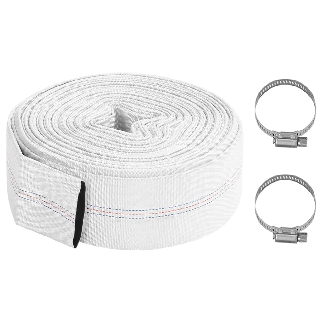 vidaXL Mangueira de incêndio 20 m 1" PVC