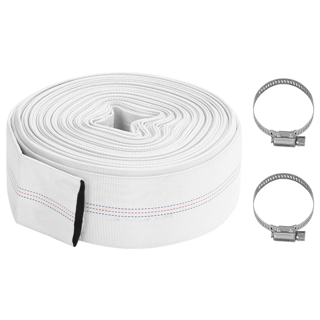 vidaXL Mangueira de incêndio 20 m 1" PVC
