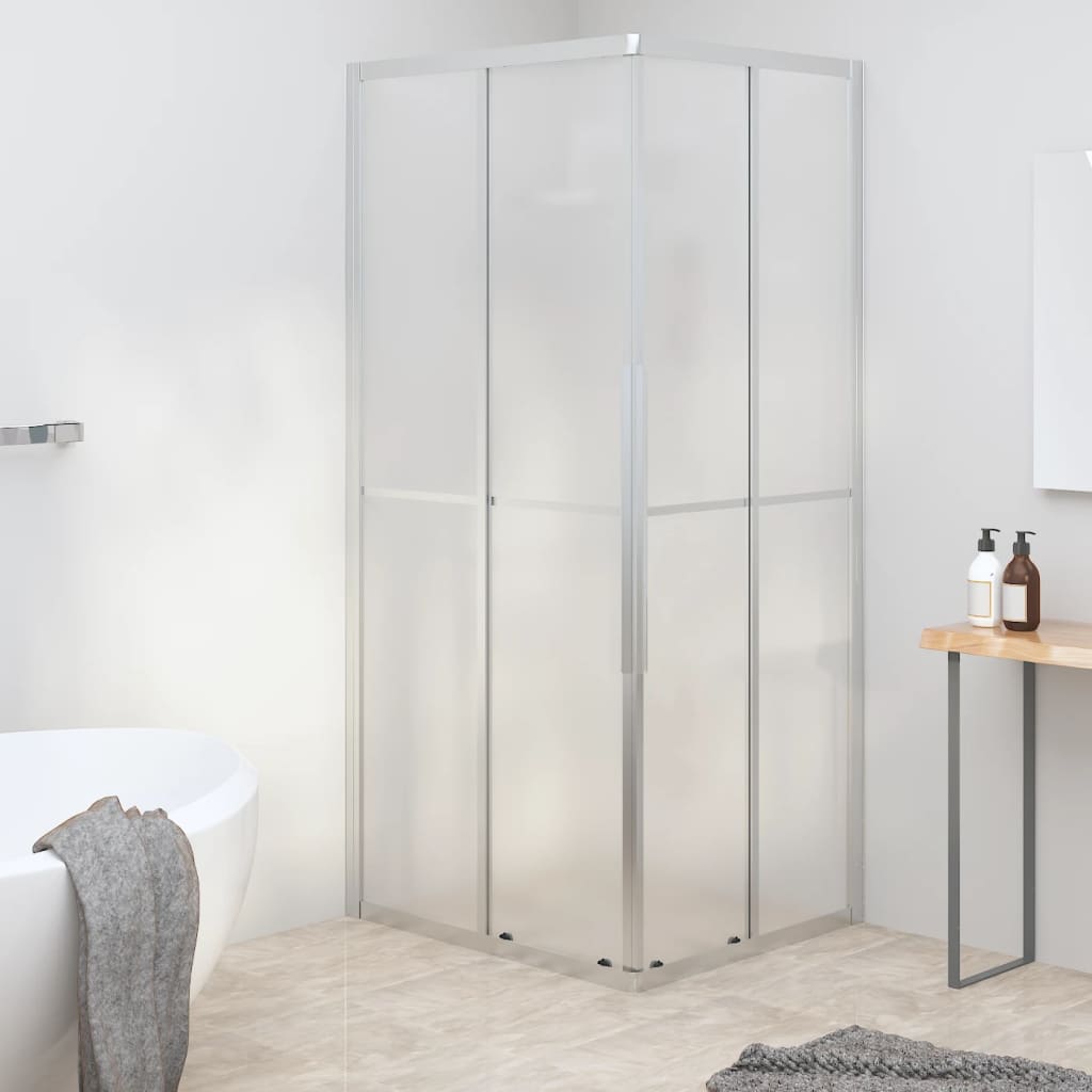 vidaXL Cabine de duche ESG 80x80x180 cm