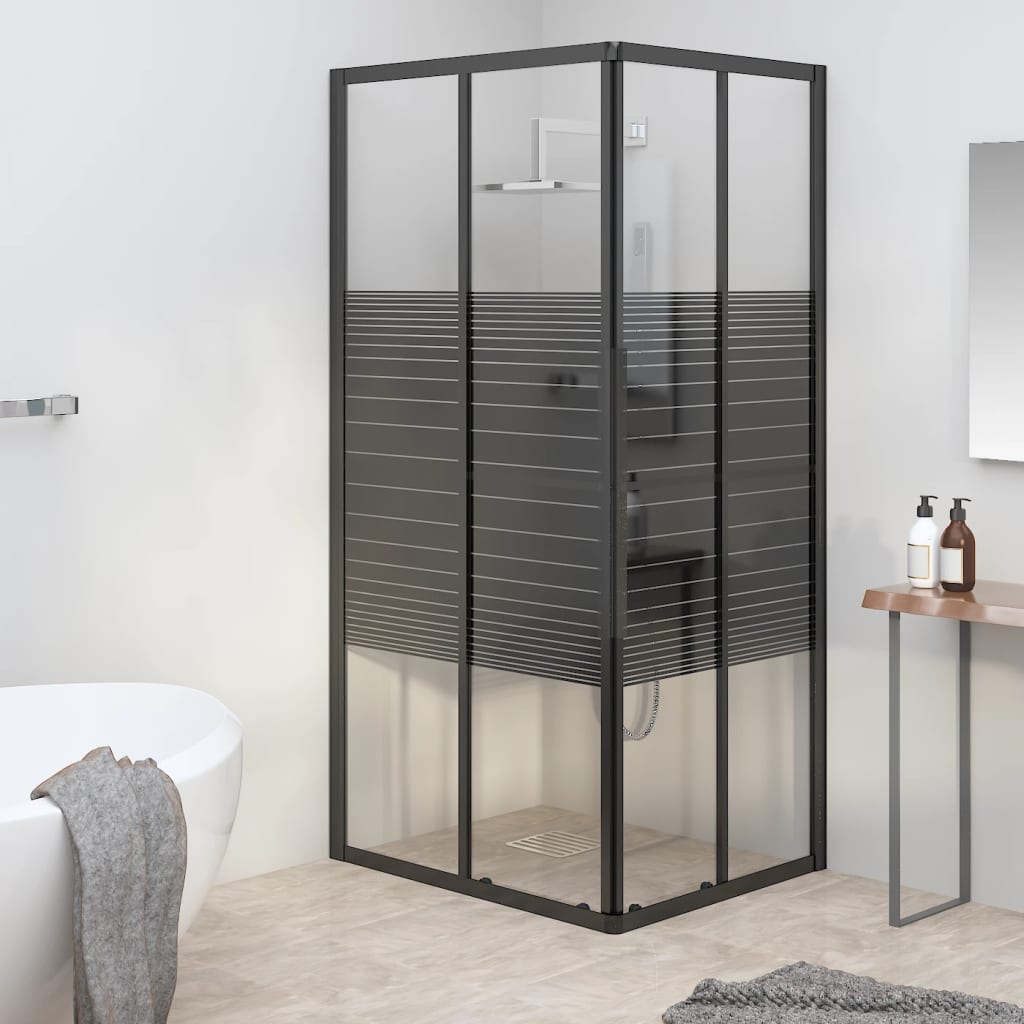 vidaXL Cabine de duche ESG 80x70x180 cm