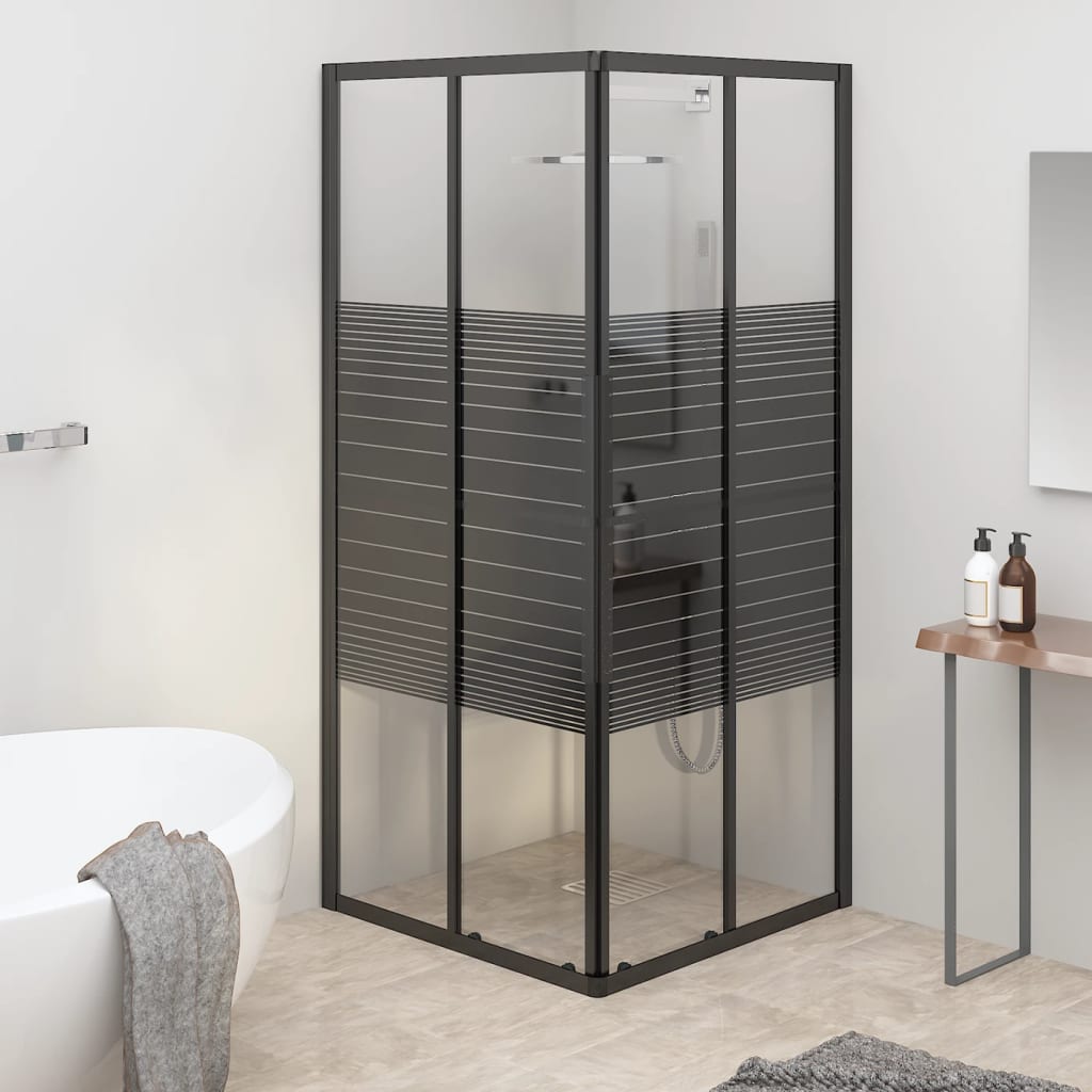 vidaXL Cabine de duche ESG 80x70x180 cm
