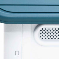 vidaXL Casota para cães 59x75x66 cm polipropileno azul