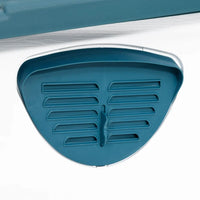 vidaXL Casota para cães 90,5x68x66 cm polipropileno azul