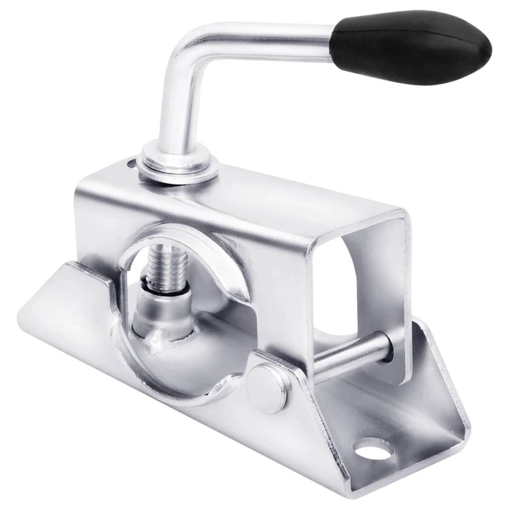 vidaXL Braçadeira de roda jóquei 13,5x6,5x14 cm aço galvanizado
