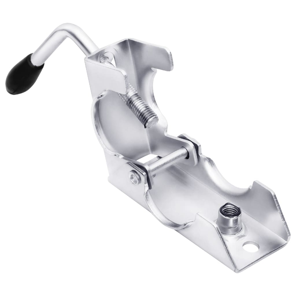 vidaXL Braçadeira de roda jóquei 13,5x6,5x14 cm aço galvanizado