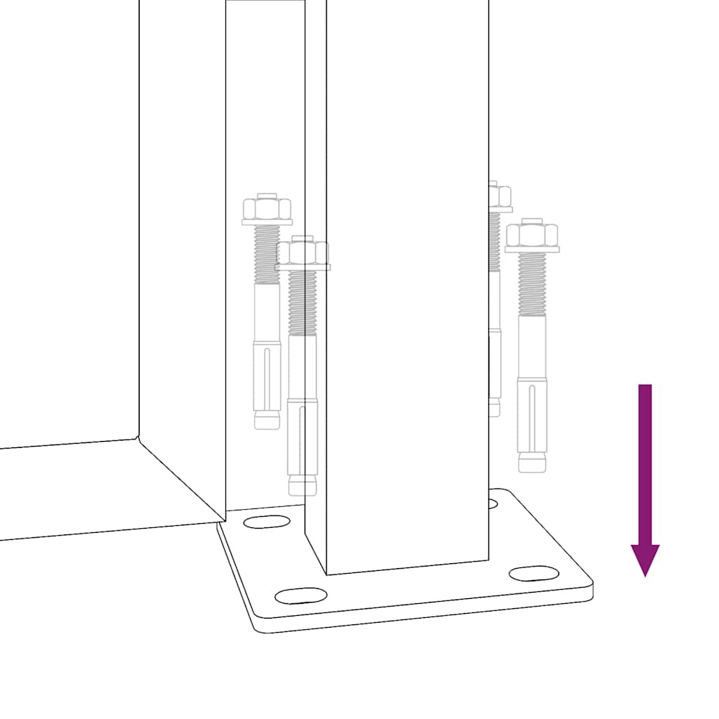 vidaXL Portão de jardim 100x75 cm em aço corten com design de árvore