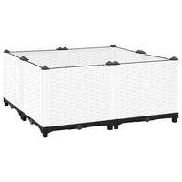vidaXL Canteiro elevado 40x40x23 cm polipropileno