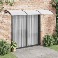 vidaXL Toldo de porta 120x100 cm PC