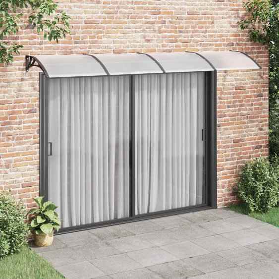 vidaXL Toldo de porta 120x100 cm PC