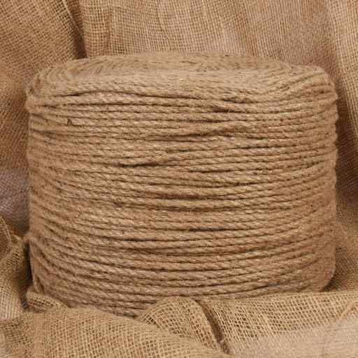 vidaXL Corda 100% juta 10 mm 250 m