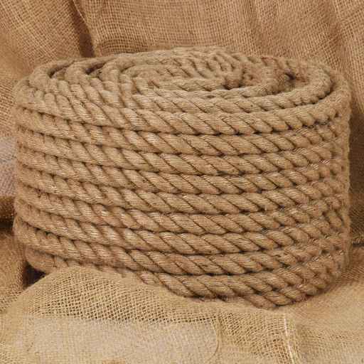 vidaXL Corda 100% juta 10 mm 250 m