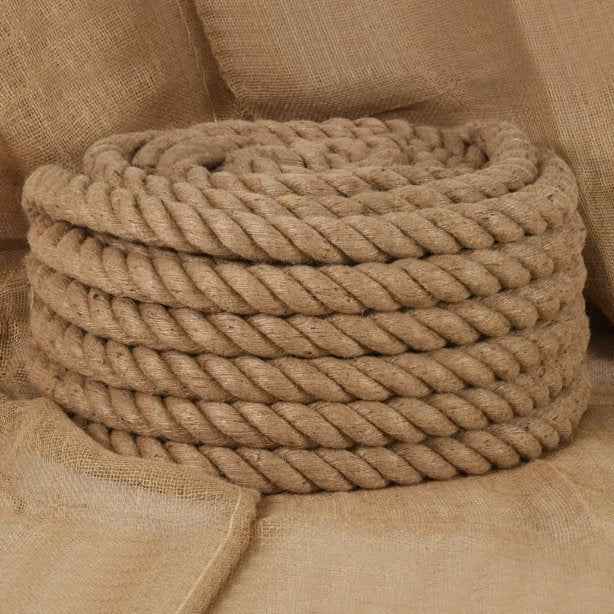 vidaXL Corda 100% juta 10 mm 250 m