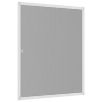 vidaXL Tela anti-insetos para janelas 80x100 cm branco