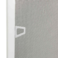 vidaXL Tela anti-insetos para janelas 80x100 cm branco