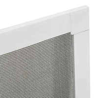 vidaXL Tela anti-insetos para janelas 80x100 cm branco