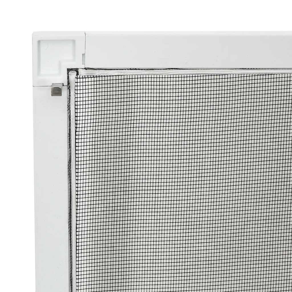 vidaXL Tela anti-insetos para janelas 80x100 cm branco