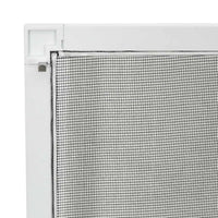 vidaXL Tela anti-insetos para janelas 80x100 cm branco