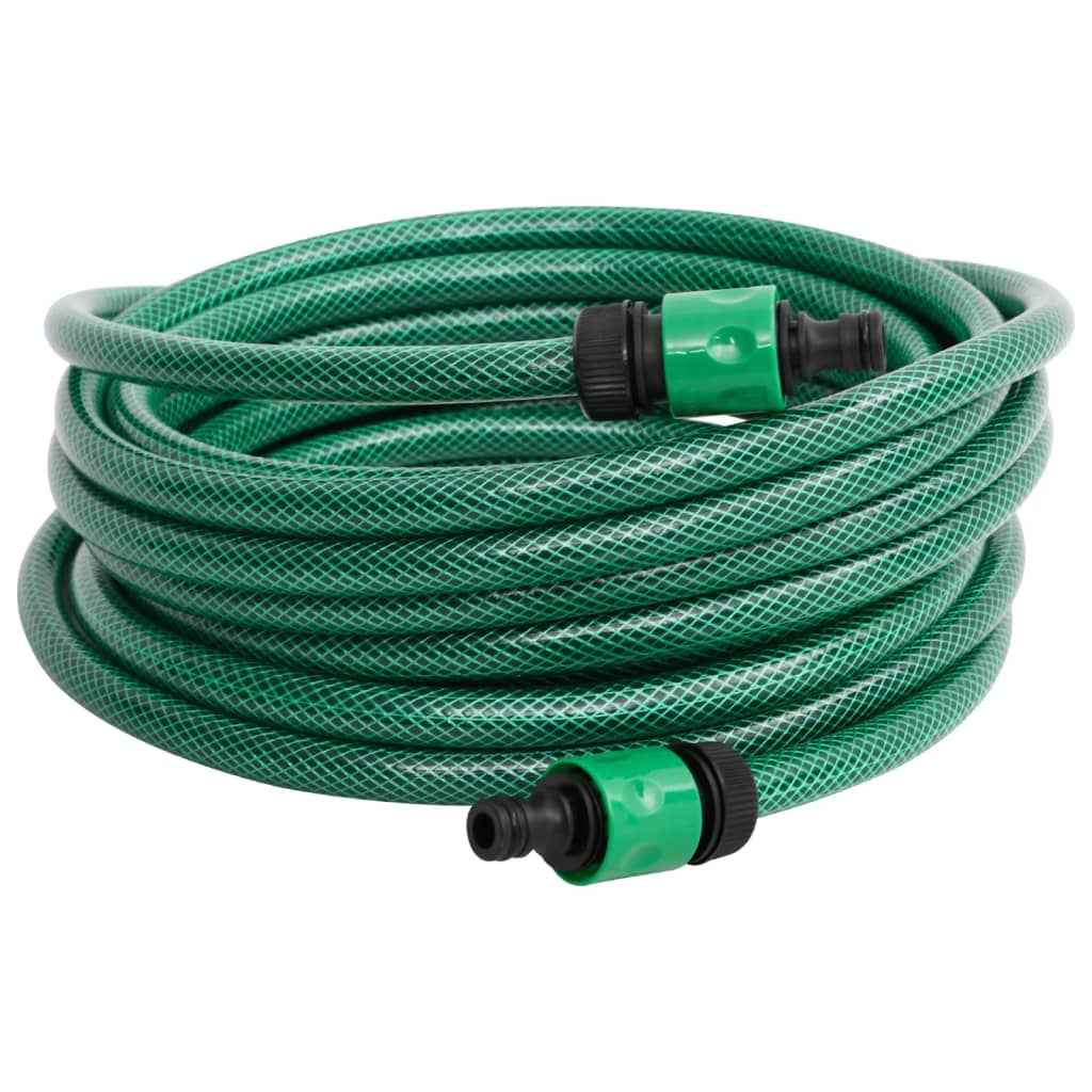 vidaXL Mangueira de piscina 30 m PVC verde