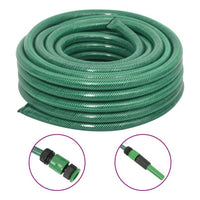 vidaXL Mangueira de jardim 0,5" 50 m PVC verde