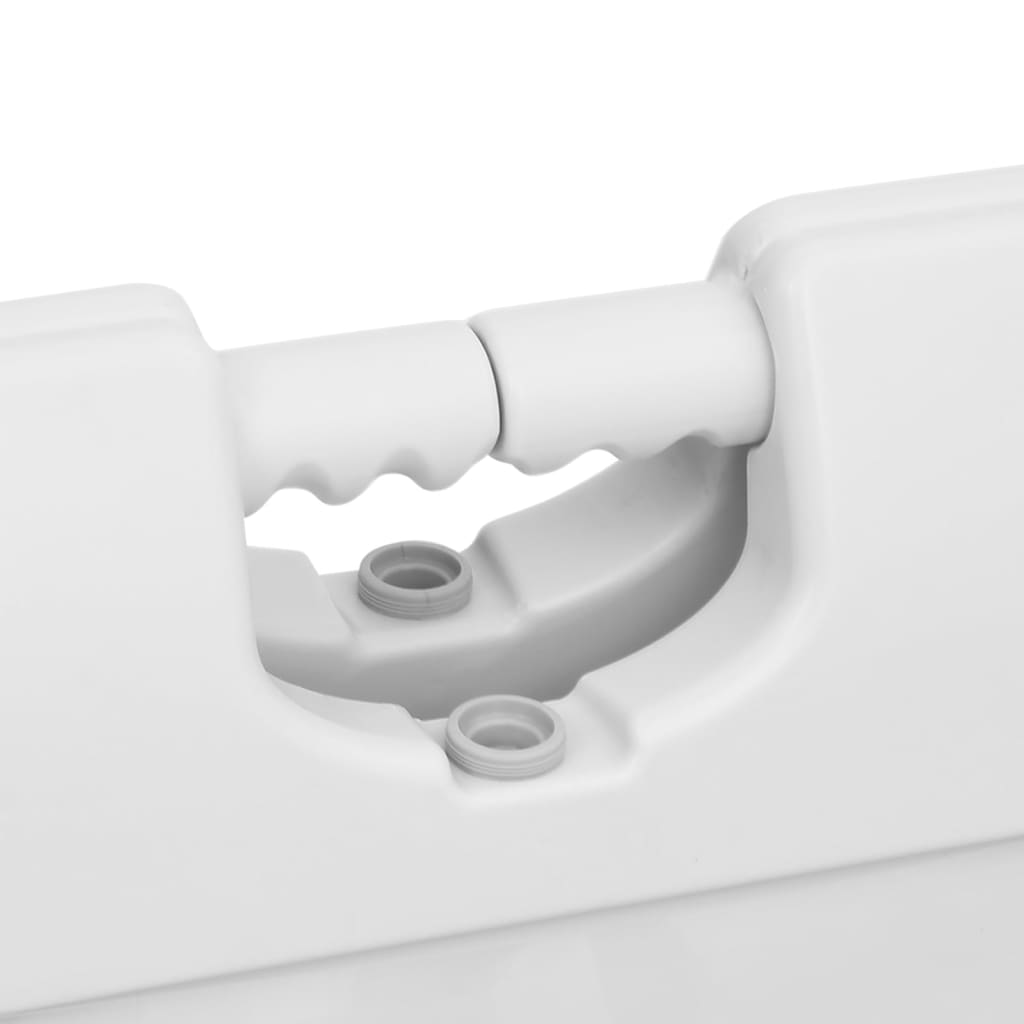 vidaXL Cavalete publicitário estrutura em A 45x7x84,5 cm PEAD cinza