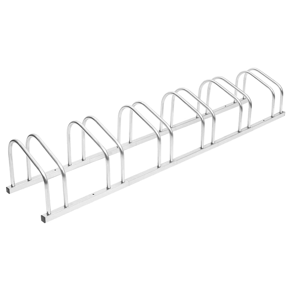 vidaXL Suporte para 2 bicicletas aço galvanizado