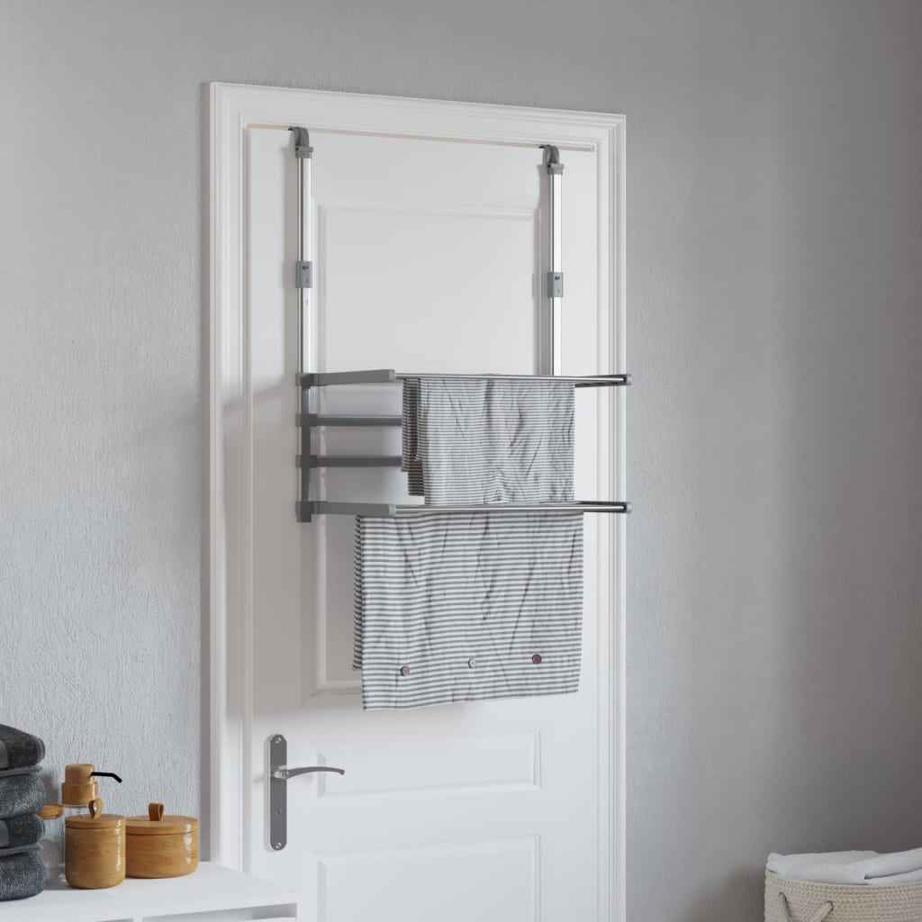 vidaXL Estendal para varanda 54x25x42 cm alumínio