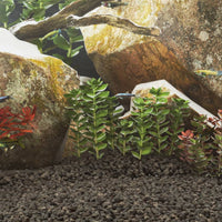 vidaXL Pedras vulcânicas 10 kg 5-8 mm vermelho