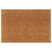vidaXL Tapetes porta 2 pcs 40x60 cm fibra de coco tufada natural