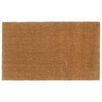 vidaXL Tapetes porta 2 pcs 40x60 cm fibra de coco tufada natural