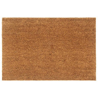 vidaXL Tapetes porta 5 pcs 40x60 cm fibra de coco tufada natural