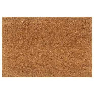 vidaXL Tapetes porta 5 pcs 40x60 cm fibra de coco tufada natural