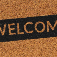 vidaXL Tapete de porta 45x75 cm fibra de coco tufada natural